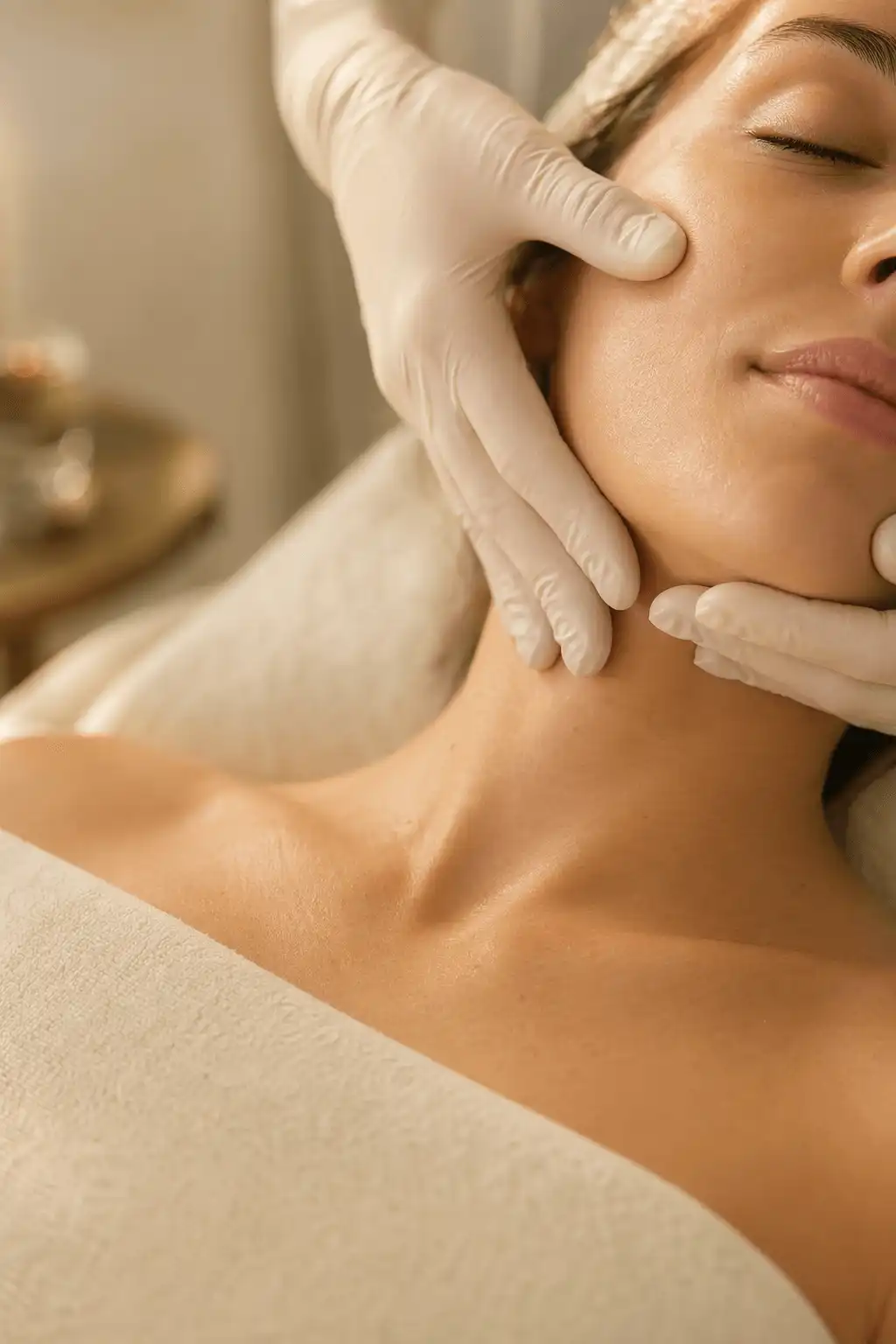Professionelle Gesichtsbehandlung bei Beauty Face Lift Zürich