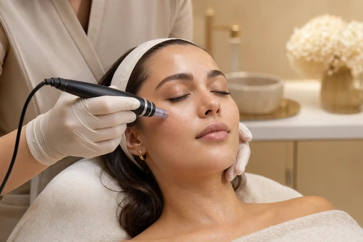 Microneedling mit Exosomen Serum in Zürich als mögliche Kombination